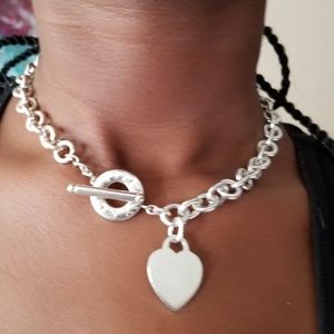 Firm $ Authentic TIffanyheart & tog No Offers Firm